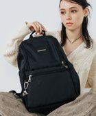 【エルガス/ELGAES】の多機能バックパック キャリーオンバッグ MR-B1383 撥水ツイル 人気、トレンドファッション・服の通販 founy(ファニー) ファッション Fashion レディースファッション Fashion for Women バッグ Bags クール Cool, Chic 傘 Umbrella, Parasol チャーム Charm, Pendant ツイル Twist, Twisted Detail トレンド Trend, Trending Now フェミニン Feminine, Girly ポケット Pocket, Pocket Detail メッシュ Mesh, Net Fabric リュック Backpack, Rucksack おすすめ Recommended / Our Picks 旅行 Travel thumbnail ブラック|ID: prp329100004829792 ipo3291000000035154459