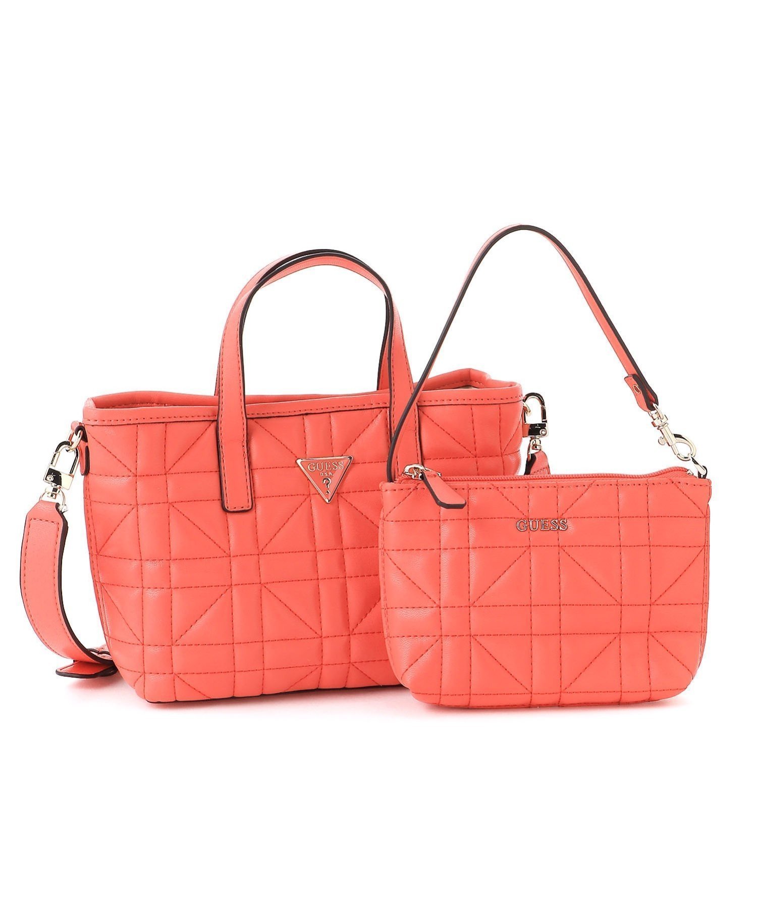 【ゲス/GUESS】のGUESS ショルダーバッグEDITA Mini Tote 人気、トレンドファッション・服の通販 founy(ファニー) 　ファッション　Fashion　レディースファッション　Fashion for Women　バッグ　Bags　クール　Cool, Chic　 other-1|ID: prp329100004829862 ipo3291000000035155250