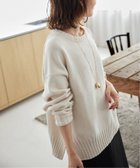 【スローブ イエナ/SLOBE IENA】の《WEB限定/追加2 》バルキーコットンプルオーバー 人気、トレンドファッション・服の通販 founy(ファニー) ファッション Fashion レディースファッション Fashion for Women トップス・カットソー Cut & Sew Tops カジュアルプルオーバー・ニットトップス Pullovers & Knit Tops / Casual Pullovers 2026年 2026 おすすめ Recommended / Our Picks アクリル Acrylic Material シンプル Simple, Minimal スリット Slit, Slit Detail トレンド Trend, Trending Now ミドル Middle Length, Mid Height thumbnail ホワイト|ID: prp329100004829867 ipo3291000000035155279