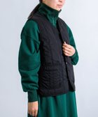 【ドミンゴ/DOMINGO】のT/Cポプリン インサレーションベスト 人気、トレンドファッション・服の通販 founy(ファニー) ファッション Fashion レディースファッション Fashion for Women アウター Coat / Outerwear Collection トップス・カットソー Cut & Sew Tops ベスト&ジレ / 重ね着スタイル Vests & Gilets オレンジ Orange 秋 Autumn キルト Quilt, Quilted Fabric コンパクト Compact, Small Size ストライプ Stripe, Striped Pattern スリット Slit, Slit Detail デニム Denim, Jeans Material パイピング Piping, Trim Design フィット Fit, Slim Fit ベスト Vest, Waistcoat ランダム Random, Irregular thumbnail ブラック|ID: prp329100004829870 ipo3291000000035155318