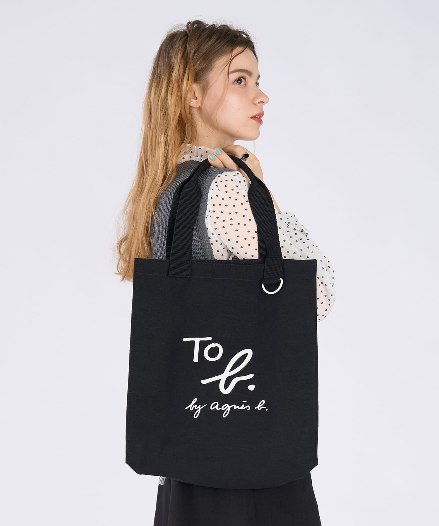 【アニエスベー ファム/agnes b. FEMME】のコットン ロゴ トートバッグ インテリア・キッズ・メンズ・レディースファッション・服の通販 founy(ファニー) ファッション Fashion レディースファッション Fashion for Women バッグ Bags おすすめ Recommended / Our Picks 旅行 Travel ビジネス 仕事 通勤 Business / Work / Commuting ブラック|ID: prp329100004829892 ipo3291000000035155480