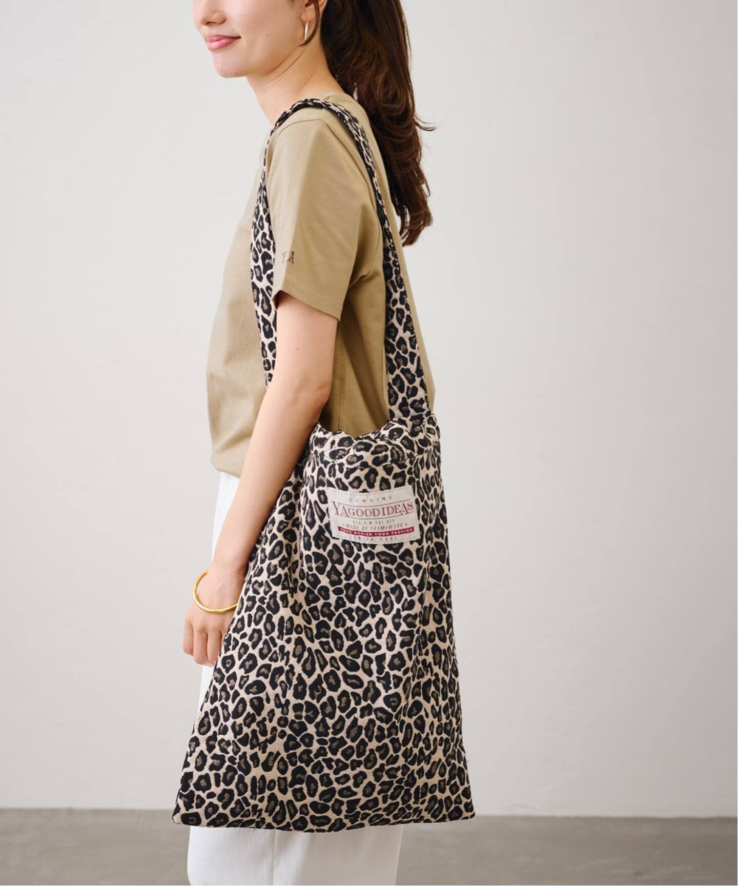 【フレームワーク/FRAMeWORK】の≪追加 ≫YA GOOD IDEAS BIG TAG FABRIC トート インテリア・キッズ・メンズ・レディースファッション・服の通販 founy(ファニー) ファッション Fashion レディースファッション Fashion for Women バッグ Bags アクリル Acrylic Material アニマル Animal Print スマート Smart, Elegant トートバッグ Tote Bag, Large Shoulder Bag 再入荷 Restock / Back in Stock おすすめ Recommended / Our Picks ベージュ|ID: prp329100004829893 ipo3291000000035155483