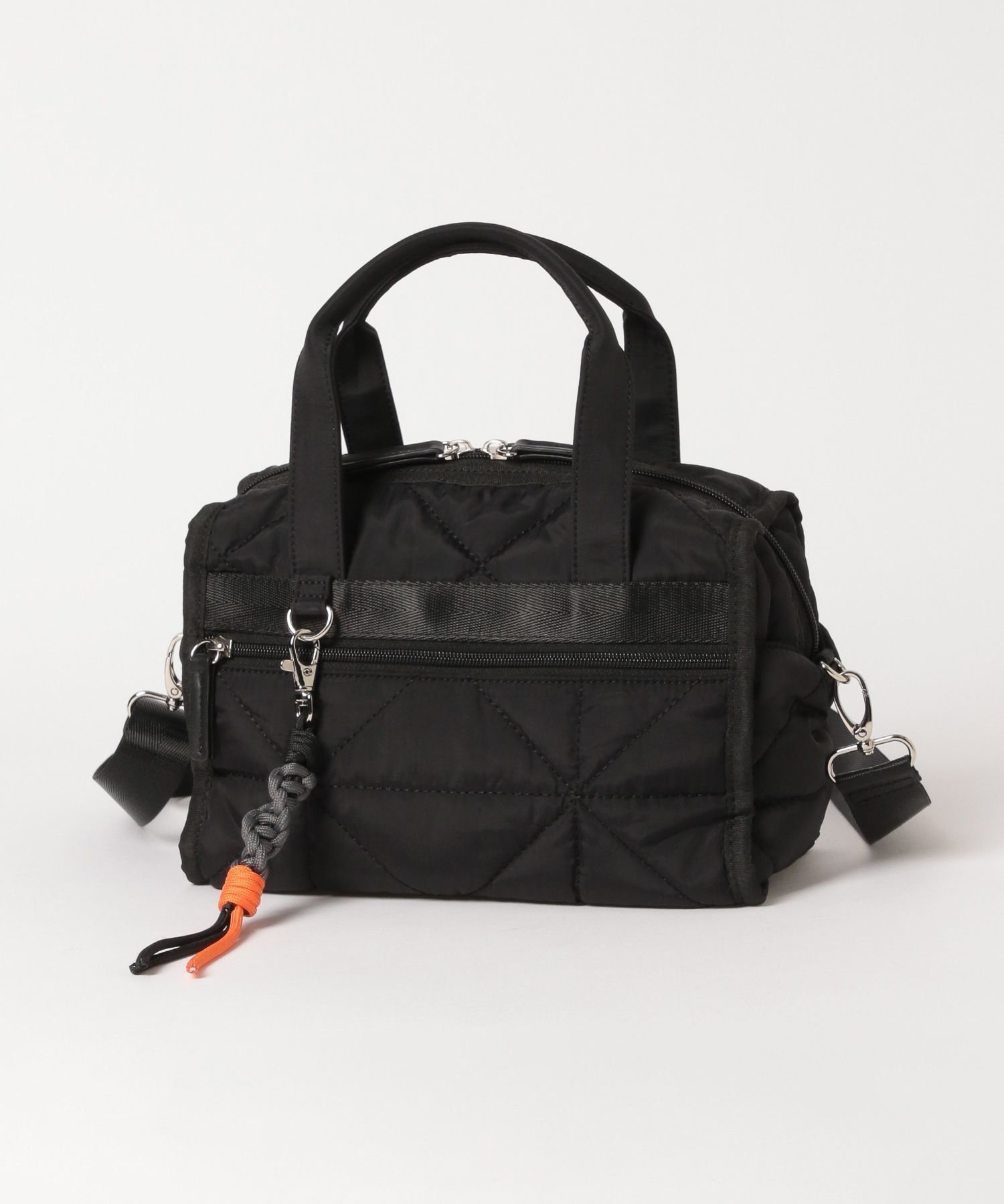 【グローバルワーク/GLOBAL WORK】のキルティングミニボストン/一部店舗限定/577375 インテリア・キッズ・メンズ・レディースファッション・服の通販 founy(ファニー) ファッション Fashion レディースファッション Fashion for Women キルティング Quilted, Quilting コンパクト Compact, Small Size チャーム Charm, Pendant トレンド Trend, Trending Now ポケット Pocket, Pocket Detail 人気 Popular, Best Seller 旅行 Travel 財布 Wallet, Purse ブラック09|ID: prp329100004829901 ipo3291000000035155588