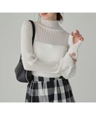 【バビロン/BABYLONE / KIDS】の2wayシアーリブニット 人気、トレンドファッション・服の通販 founy(ファニー) ファッション Fashion キッズファッション Fashion for Kids 春 Spring スリット Slit, Slit Detail トレンド Trend, Trending Now ハイネック High Neck, Mock Neck リネン Linen, Linen Fabric ワイドリブ Wide Rib, Wide Ribbed Knit 再入荷 Restock / Back in Stock おすすめ Recommended / Our Picks thumbnail ホワイト10|ID: prp329100004829907 ipo3291000000035155641