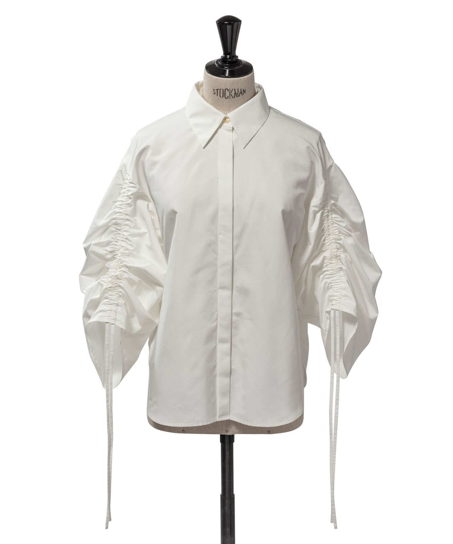 【ティーチ/TEECHI】の「エアバルーンブラウス」リッチタフタ 人気、トレンドファッション・服の通販 founy(ファニー) 　ファッション　Fashion　レディースファッション　Fashion for Women　トップス・カットソー　Cut & Sew Tops　シャツ・ブラウス・オフィスカジュアル　Elegant Blouses & Button-Ups　ジュエリー　Jewelry, Accessories　スリーブ　Sleeve, Long Sleeve / Short Sleeve　タフタ　Taffeta, Structured Fabric　バルーン　Balloon, Balloon Silhouette　 other-1|ID: prp329100004829909 ipo3291000000035155652