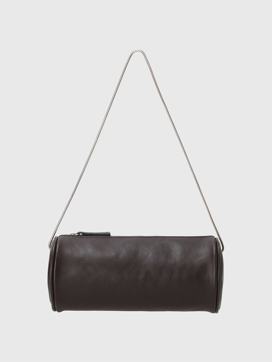 【アニュアンス/anuans】のミニマルシリンダーバッグ インテリア・キッズ・メンズ・レディースファッション・服の通販 founy(ファニー) 　ファッション　Fashion　レディースファッション　Fashion for Women　バッグ　Bags　ショルダー　Shoulder, Shoulder Strap　シンプル　Simple, Minimal　チェーン　Chain, Chain Strap　ライニング　Inner Lining, Inner Fabric, Lined　BROWN|ID: prp329100004829912 ipo3291000000035155688