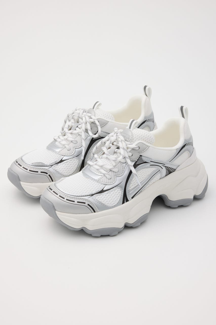 【スタッカート/STACCATO】のメルローボリュームナッツスニーカー インテリア・キッズ・メンズ・レディースファッション・服の通販 founy(ファニー) ファッション Fashion レディースファッション Fashion for Women インソール Shoe Insole スニーカー Sneakers, Trainers フェミニン Feminine, Girly ベーシック Basic, Essential メッシュ Mesh, Net Fabric 厚底 Platform Shoes 軽量 Lightweight, Ultra Light WHT|ID: prp329100004829915 ipo3291000000035155695