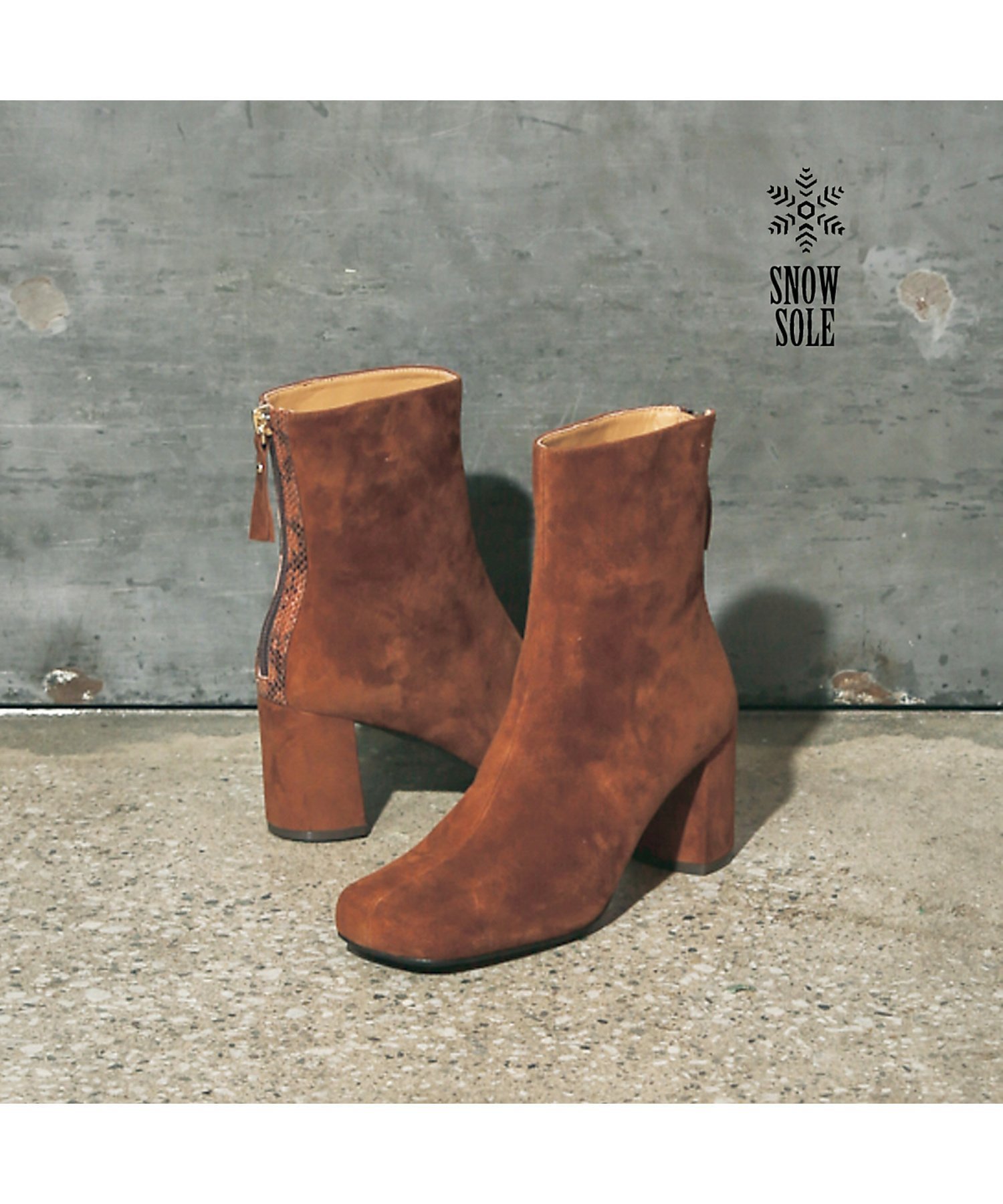 【オゥ バニスター/Au BANNISTER】の【スノーソール】ボリュームトゥショートブーツ インテリア・キッズ・メンズ・レディースファッション・服の通販 founy(ファニー) 　ファッション　Fashion　レディースファッション　Fashion for Women　ガラス　Glass, Glassware　おすすめ　Recommended / Our Picks　アンバー|ID: prp329100004829922 ipo3291000000035155737