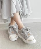 【ランダ/RANDA】の2WAYモノグラムパーツボアスニーカー 人気、トレンドファッション・服の通販 founy(ファニー) ファッション Fashion レディースファッション Fashion for Women クッション Cushion, Throw Pillow スニーカー Sneakers, Trainers thumbnail GRAY|ID: prp329100004829933 ipo3291000000035155860