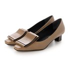 【ラボキゴシ ワークス/RABOKIGOSHI works】の4cmスクエアトウモカパンプス 人気、トレンドファッション・服の通販 founy(ファニー) ファッション Fashion レディースファッション Fashion for Women スタイリッシュ Stylish, Fashionable フェミニン Feminine, Girly thumbnail ベージュ|ID: prp329100004829936 ipo3291000000035155903