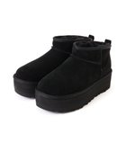 【ビーセカンド/B'2nd】のUGG(アグ)Classic Mini Platform/113499 人気、トレンドファッション・服の通販 founy(ファニー) ファッション Fashion レディースファッション Fashion for Women クッション Cushion, Throw Pillow クラシック Classic, Timeless Style チェーン Chain, Chain Strap 定番 Standard, Basic Item フォーム Form ライニング Inner Lining, Inner Fabric, Lined ラグジュアリー Luxury, Elegant thumbnail ブラック|ID: prp329100004829942 ipo3291000000035156002