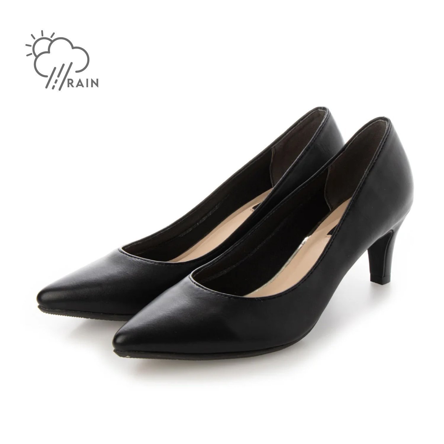 【イーボル/EVOL】のポインテッドパンプス 人気、トレンドファッション・服の通販 founy(ファニー) 　ファッション　Fashion　レディースファッション　Fashion for Women　クッション　Cushion, Throw Pillow　シューズ　Shoes, Footwear　シンプル　Simple, Minimal　ストッキング　Stockings, Sheer Tights　ハイヒール　High Heels, Heeled Shoes　フォーマル　Formal, Dressy　プレーン　Plain, Simple　ベーシック　Basic, Essential　レイン　Rain, Rainproof　入学式　Entrance Ceremony　卒業式　Graduation Ceremony　ビジネス 仕事 通勤　Business / Work / Commuting　結婚式　Wedding　 other-1|ID: prp329100004829953 ipo3291000000035156107