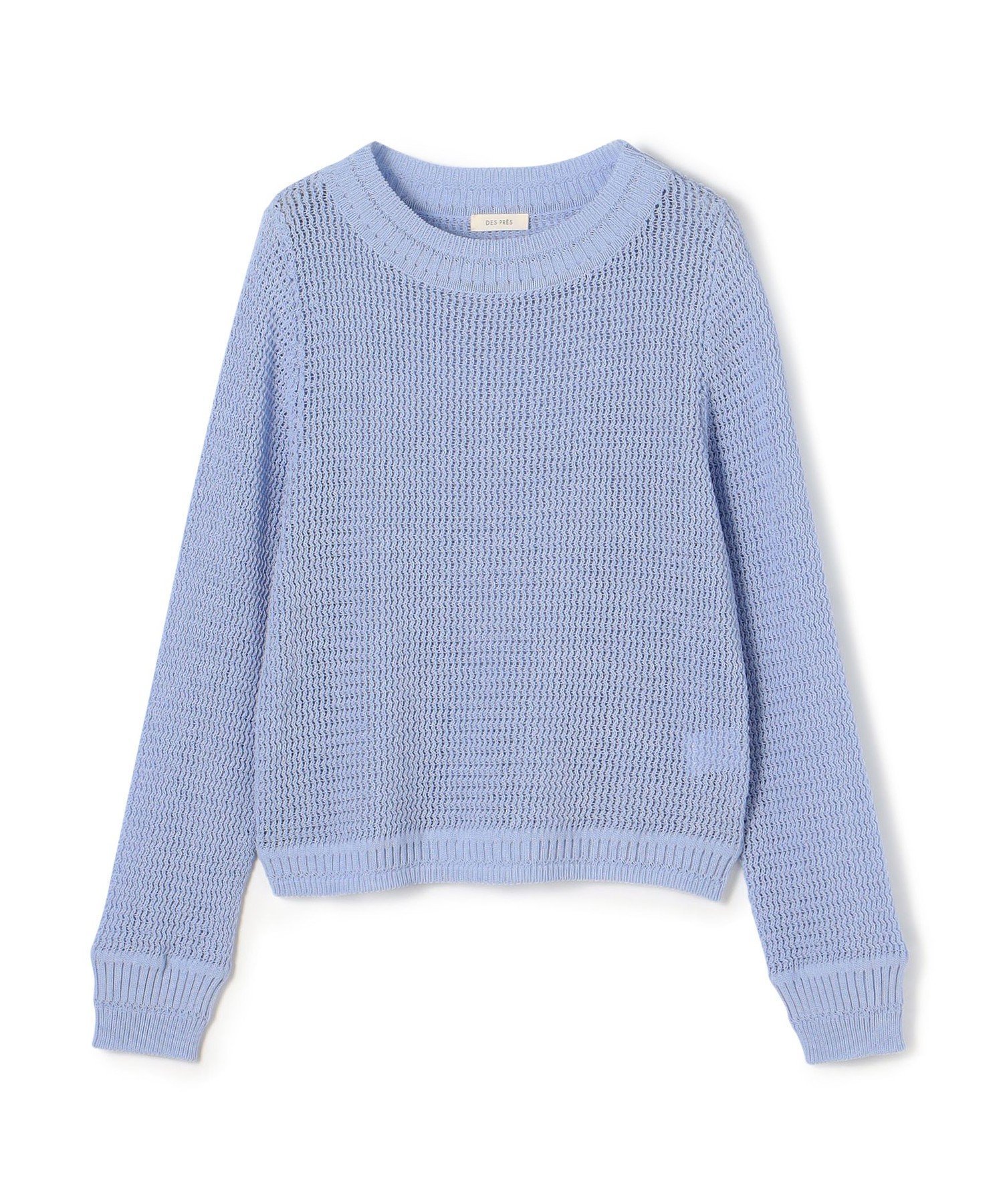 【トゥモローランド/TOMORROWLAND】のコットンポリエステルコイルヤーン クルーネックプルオーバー 人気、トレンドファッション・服の通販 founy(ファニー) 　ファッション　Fashion　レディースファッション　Fashion for Women　トップス・カットソー　Cut & Sew Tops　カジュアルプルオーバー・ニットトップス　Pullovers & Knit Tops / Casual Pullovers　コンパクト　Compact, Small Size　シンプル　Simple, Minimal　今季　This Season, Current Season　吸水　Absorbent, Quick-Dry　定番　Standard, Basic Item　 other-1|ID: prp329100004829959 ipo3291000000035156141