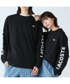 【ラコステ/LACOSTE】のヘビーウェイトスリーブプリント ロングリブスリーブTシャツ 人気、トレンドファッション・服の通販 founy(ファニー) ファッション Fashion レディースファッション Fashion for Women トップス・カットソー Cut & Sew Tops シャツ・ブラウス・オフィスカジュアル Elegant Blouses & Button-Ups ロングTシャツ・Tシャツ Longline T-Shirts & Tees クラシック Classic, Timeless Style シンプル Simple, Minimal スポーティ Sporty, Casual Athletic スマート Smart, Elegant スリット Slit, Slit Detail スリーブ Sleeve, Long Sleeve / Short Sleeve フィット Fit, Slim Fit プリント Print, Printed Pattern ラバー Rubber, Rubber Sole thumbnail ブラック|ID: prp329100004829962 ipo3291000000035156151