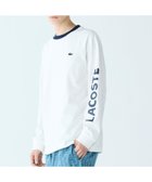 【ラコステ/LACOSTE】のヘビーウェイトスリーブプリント ロングリブスリーブTシャツ 人気、トレンドファッション・服の通販 founy(ファニー) ファッション Fashion レディースファッション Fashion for Women トップス・カットソー Cut & Sew Tops シャツ・ブラウス・オフィスカジュアル Elegant Blouses & Button-Ups ロングTシャツ・Tシャツ Longline T-Shirts & Tees クラシック Classic, Timeless Style シンプル Simple, Minimal スポーティ Sporty, Casual Athletic スマート Smart, Elegant スリット Slit, Slit Detail スリーブ Sleeve, Long Sleeve / Short Sleeve フィット Fit, Slim Fit プリント Print, Printed Pattern ラバー Rubber, Rubber Sole thumbnail ホワイト|ID: prp329100004829962 ipo3291000000035156153