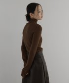 【ヘラム/hellam】のフィンガーホールタートルネックリブニット 人気、トレンドファッション・服の通販 founy(ファニー) ファッション Fashion レディースファッション Fashion for Women トップス・カットソー Cut & Sew Tops ニット Knit Tops & Sweaters タートルネック・ハイネックトップス Turtlenecks & High-Neck Tops リブニット Rib Knit, Ribbed Knit 定番 Standard, Basic Item A/W・秋冬 Autumn/Winter thumbnail ブラウン|ID: prp329100004829966 ipo3291000000035156187