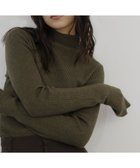 【ヘラム/hellam】のフィンガーホールタートルネックリブニット 人気、トレンドファッション・服の通販 founy(ファニー) ファッション Fashion レディースファッション Fashion for Women トップス・カットソー Cut & Sew Tops ニット Knit Tops & Sweaters タートルネック・ハイネックトップス Turtlenecks & High-Neck Tops リブニット Rib Knit, Ribbed Knit 定番 Standard, Basic Item A/W・秋冬 Autumn/Winter thumbnail カーキ|ID: prp329100004829966 ipo3291000000035156189