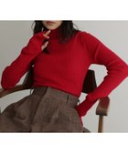 【ヘラム/hellam】のフィンガーホールタートルネックリブニット 人気、トレンドファッション・服の通販 founy(ファニー) ファッション Fashion レディースファッション Fashion for Women トップス・カットソー Cut & Sew Tops ニット Knit Tops & Sweaters タートルネック・ハイネックトップス Turtlenecks & High-Neck Tops リブニット Rib Knit, Ribbed Knit 定番 Standard, Basic Item A/W・秋冬 Autumn/Winter thumbnail レッド|ID: prp329100004829966 ipo3291000000035156190