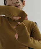 【ヘラム/hellam】のフィンガーホールタートルネックリブニット 人気、トレンドファッション・服の通販 founy(ファニー) ファッション Fashion レディースファッション Fashion for Women トップス・カットソー Cut & Sew Tops ニット Knit Tops & Sweaters タートルネック・ハイネックトップス Turtlenecks & High-Neck Tops リブニット Rib Knit, Ribbed Knit 定番 Standard, Basic Item A/W・秋冬 Autumn/Winter thumbnail イエロー|ID: prp329100004829966 ipo3291000000035156191
