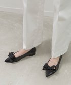 【ランダ/RANDA】のクラシカルリボンフラットパンプス 人気、トレンドファッション・服の通販 founy(ファニー) ファッション Fashion レディースファッション Fashion for Women クッション Cushion, Throw Pillow クラシカル Classical, Vintage-Inspired フィット Fit, Slim Fit フラット Flat, Flat Shoes リボン Ribbon, Bow エレガント 上品 Elegant thumbnail BLACK|ID: prp329100004829987 ipo3291000000035156307