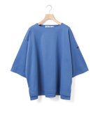 【マーコート/MARcourt】のMidiUmi 7分袖ワイドプルオーバー 人気、トレンドファッション・服の通販 founy(ファニー) ファッション Fashion レディースファッション Fashion for Women トップス・カットソー Cut & Sew Tops カジュアルプルオーバー・ニットトップス Pullovers & Knit Tops / Casual Pullovers カットソー Cut and Sewn Top シルケット Silket, Silky Cotton ベーシック Basic, Essential ポケット Pocket, Pocket Detail ワイド Wide, Wide Fit 夏 Summer 無地 Plain, Solid Color thumbnail ブルー|ID: prp329100004829995 ipo3291000000035156374