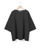 【マーコート/MARcourt】のMidiUmi 7分袖ワイドプルオーバー 人気、トレンドファッション・服の通販 founy(ファニー) ファッション Fashion レディースファッション Fashion for Women トップス・カットソー Cut & Sew Tops カジュアルプルオーバー・ニットトップス Pullovers & Knit Tops / Casual Pullovers カットソー Cut and Sewn Top シルケット Silket, Silky Cotton ベーシック Basic, Essential ポケット Pocket, Pocket Detail ワイド Wide, Wide Fit 夏 Summer 無地 Plain, Solid Color thumbnail ブラック|ID: prp329100004829995 ipo3291000000035156376
