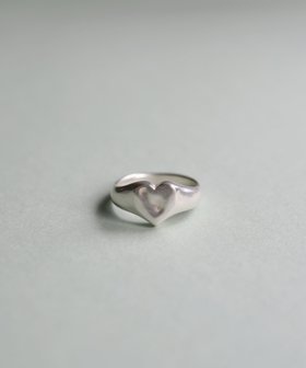 【テン/TEN】のハートシグネットリング SV 人気、トレンドファッション・服の通販 founy(ファニー) ファッション Fashion レディースファッション Fashion for Women テクスチャー Texture, Textured Fabric バランス Balance, Style Balance モチーフ Motif, Design Theme |ID:prp329100004830006