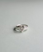 【テン/TEN】のハートシグネットリング SV 人気、トレンドファッション・服の通販 founy(ファニー) ファッション Fashion レディースファッション Fashion for Women テクスチャー Texture, Textured Fabric バランス Balance, Style Balance モチーフ Motif, Design Theme thumbnail SILVER|ID: prp329100004830006 ipo3291000000035156418