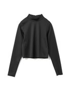 【マーコート/MARcourt】のmizuiro ind モックネックTシャツ 人気、トレンドファッション・服の通販 founy(ファニー) ファッション Fashion レディースファッション Fashion for Women トップス・カットソー Cut & Sew Tops シャツ・ブラウス・オフィスカジュアル Elegant Blouses & Button-Ups ロングTシャツ・Tシャツ Longline T-Shirts & Tees インナー Innerwear コンパクト Compact, Small Size シンプル Simple, Minimal ベーシック Basic, Essential ポケット Pocket, Pocket Detail モックネック Mock Neck, Short Turtleneck 春 Spring 無地 Plain, Solid Color 長袖 Long Sleeve, Full Sleeve thumbnail ブラック|ID: prp329100004830007 ipo3291000000035156426