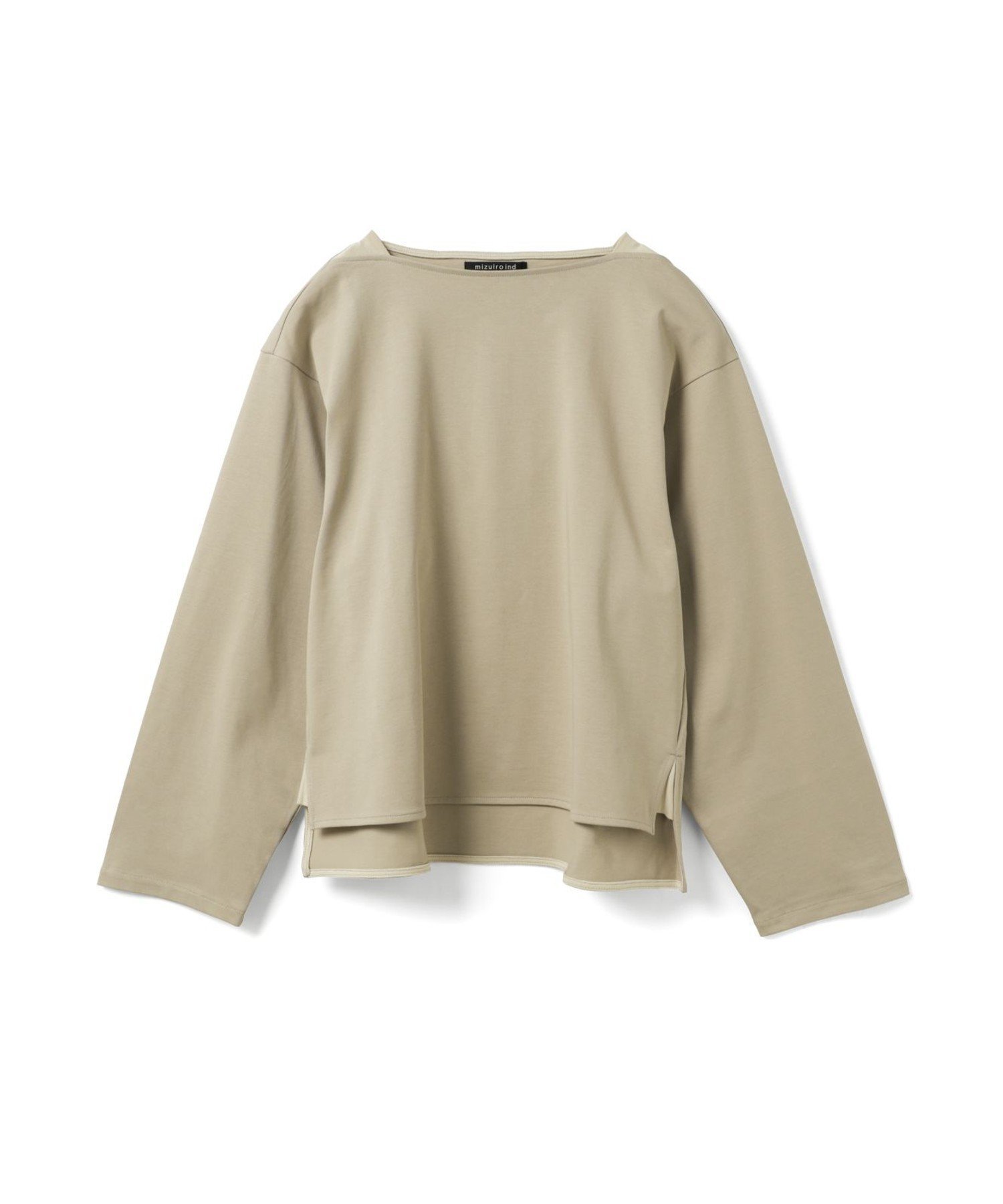 【マーコート/MARcourt】のmizuiro ind バスクシャツ インテリア・キッズ・メンズ・レディースファッション・服の通販 founy(ファニー) ファッション Fashion レディースファッション Fashion for Women トップス・カットソー Cut & Sew Tops シャツ・ブラウス・オフィスカジュアル Elegant Blouses & Button-Ups カットソー Cut and Sewn Top シンプル Simple, Minimal スリット Slit, Slit Detail バスク Basque, Basque Style ベーシック Basic, Essential ポケット Pocket, Pocket Detail 定番 Standard, Basic Item 春 Spring 無地 Plain, Solid Color 長袖 Long Sleeve, Full Sleeve ベージュ|ID: prp329100004830012 ipo3291000000035156437