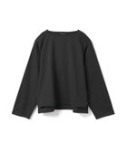 【マーコート/MARcourt】のmizuiro ind バスクシャツ 人気、トレンドファッション・服の通販 founy(ファニー) ファッション Fashion レディースファッション Fashion for Women トップス・カットソー Cut & Sew Tops シャツ・ブラウス・オフィスカジュアル Elegant Blouses & Button-Ups カットソー Cut and Sewn Top シンプル Simple, Minimal スリット Slit, Slit Detail バスク Basque, Basque Style ベーシック Basic, Essential ポケット Pocket, Pocket Detail 定番 Standard, Basic Item 春 Spring 無地 Plain, Solid Color 長袖 Long Sleeve, Full Sleeve thumbnail ブラック|ID: prp329100004830012 ipo3291000000035156440