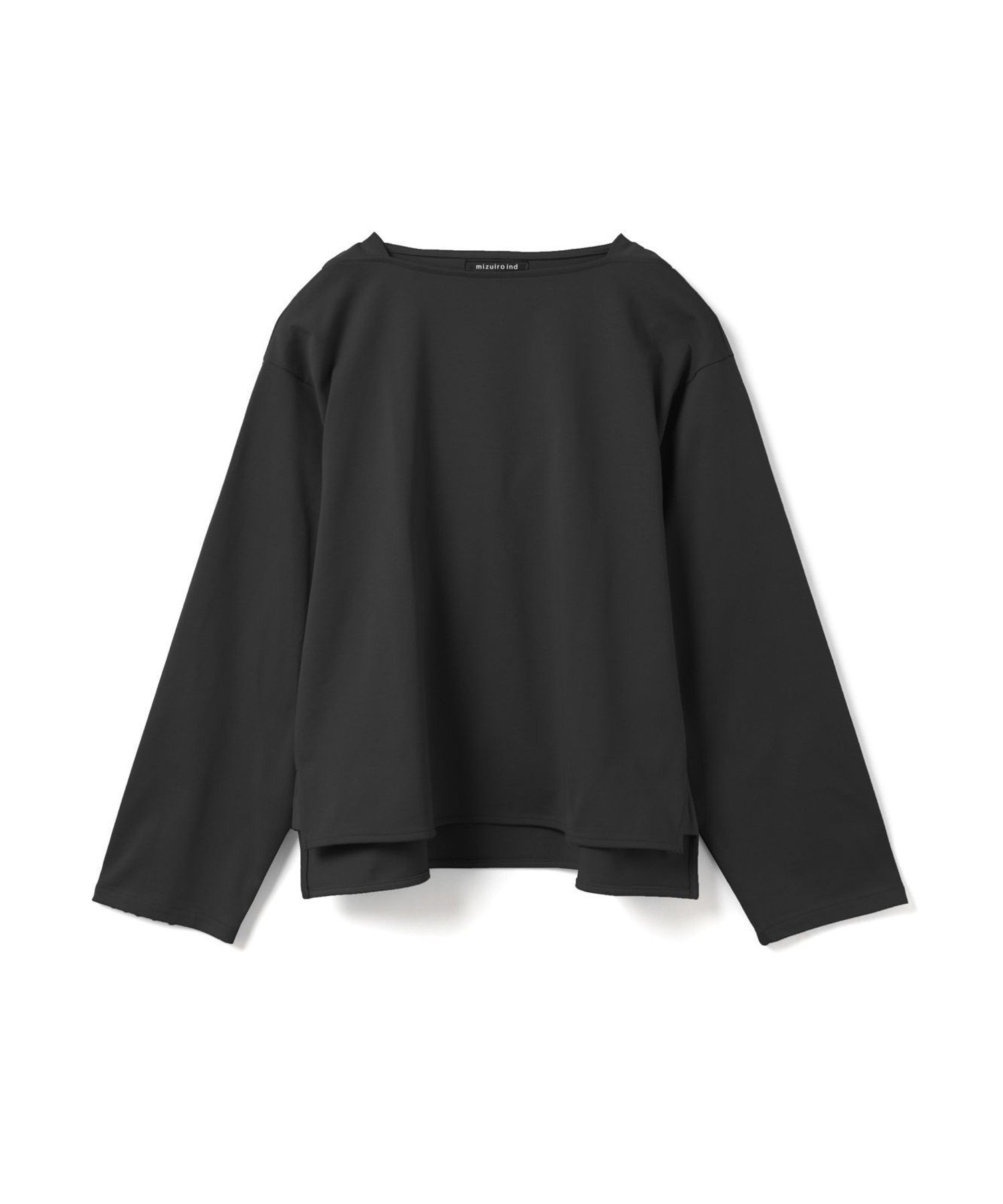 【マーコート/MARcourt】のmizuiro ind バスクシャツ インテリア・キッズ・メンズ・レディースファッション・服の通販 founy(ファニー) ファッション Fashion レディースファッション Fashion for Women トップス・カットソー Cut & Sew Tops シャツ・ブラウス・オフィスカジュアル Elegant Blouses & Button-Ups カットソー Cut and Sewn Top シンプル Simple, Minimal スリット Slit, Slit Detail バスク Basque, Basque Style ベーシック Basic, Essential ポケット Pocket, Pocket Detail 定番 Standard, Basic Item 春 Spring 無地 Plain, Solid Color 長袖 Long Sleeve, Full Sleeve ブラック|ID: prp329100004830012 ipo3291000000035156440