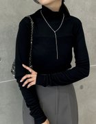 【リエディ/Re:EDIT】の無地or配色シアーフライスハイネックトップス 人気、トレンドファッション・服の通販 founy(ファニー) ファッション Fashion レディースファッション Fashion for Women トップス・カットソー Cut & Sew Tops おすすめ Recommended / Our Picks インナー Innerwear シアー Sheer, See-Through シンプル Simple, Minimal トレンド Trend, Trending Now フィット Fit, Slim Fit ベスト Vest, Waistcoat ロング Long, Long-Length 無地 Plain, Solid Color thumbnail ブラック|ID: prp329100004830045 ipo3291000000035156826