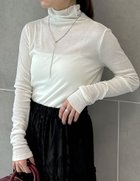 【リエディ/Re:EDIT】の無地or配色シアーフライスハイネックトップス 人気、トレンドファッション・服の通販 founy(ファニー) ファッション Fashion レディースファッション Fashion for Women トップス・カットソー Cut & Sew Tops おすすめ Recommended / Our Picks インナー Innerwear シアー Sheer, See-Through シンプル Simple, Minimal トレンド Trend, Trending Now フィット Fit, Slim Fit ベスト Vest, Waistcoat ロング Long, Long-Length 無地 Plain, Solid Color thumbnail ホワイト|ID: prp329100004830045 ipo3291000000035156827