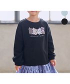 【エニー/ANY / KIDS】のなかよしサガラ刺繍 裏シャギー トレーナー ブラック×ネコ[005]|ID: prp329100004830159 ipo3291000000035157955