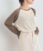 【スピック&スパン/Spick & Span】のシアーラグランTシャツ 人気、トレンドファッション・服の通販 founy(ファニー) ファッション Fashion レディースファッション Fashion for Women トップス・カットソー Cut & Sew Tops シャツ・ブラウス・オフィスカジュアル Elegant Blouses & Button-Ups ロングTシャツ・Tシャツ Longline T-Shirts & Tees インナー Innerwear シアー Sheer, See-Through スウェット / スエット Sweatshirt, Sweatwear スマート Smart, Elegant thumbnail ナチュラル|ID: prp329100004830165 ipo3291000000035158048