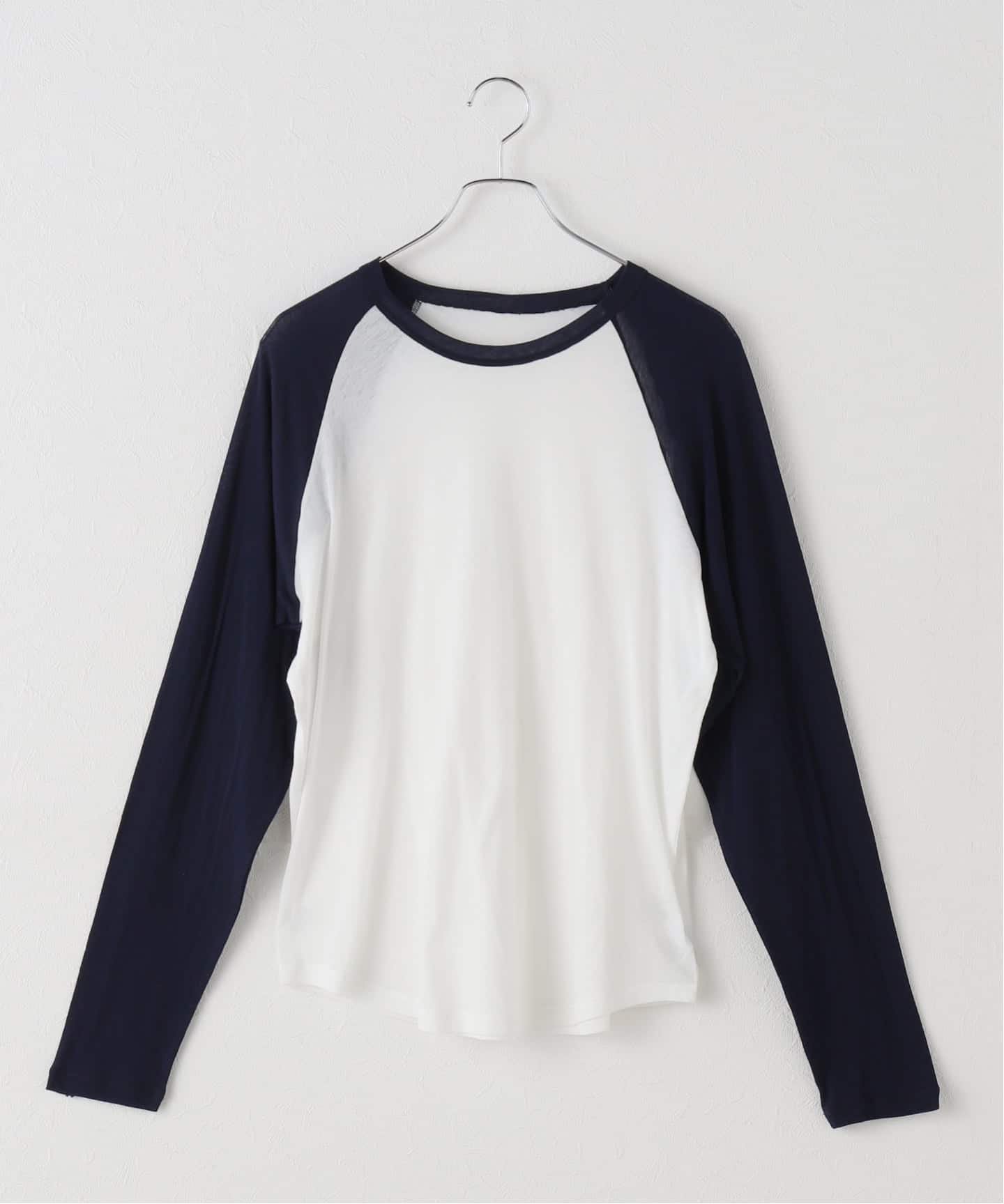 【スピック&スパン/Spick & Span】のシアーラグランTシャツ インテリア・キッズ・メンズ・レディースファッション・服の通販 founy(ファニー) ファッション Fashion レディースファッション Fashion for Women トップス・カットソー Cut & Sew Tops シャツ・ブラウス・オフィスカジュアル Elegant Blouses & Button-Ups ロングTシャツ・Tシャツ Longline T-Shirts & Tees インナー Innerwear シアー Sheer, See-Through スウェット / スエット Sweatshirt, Sweatwear スマート Smart, Elegant ホワイト|ID: prp329100004830165 ipo3291000000035158049