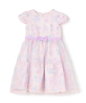 【ナルミヤ オンライン/NARUMIYA ONELINE / KIDS】の花ブーケレース刺しゅう ワンピース 人気、トレンドファッション・服の通販 founy(ファニー) ファッション Fashion キッズファッション Fashion for Kids ワンピース Dresses オーガンジー Organza Fabric ポケット Pocket, Pocket Detail モチーフ Motif, Design Theme レース Lace, Lace Fabric エレガント 上品 Elegant |ID:prp329100004830167