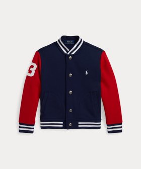 【ラルフローレン/RALPH LAUREN / KIDS】の(ボーイズ 2才~7才)ダブルニット ベースボール ジャケット 人気、トレンドファッション・服の通販 founy(ファニー) ファッション Fashion キッズファッション Fashion for Kids アウター Coat Outerwear /Kids ジャケット Jacket, Outerwear ストライプ Stripe, Striped Pattern スポーティ Sporty, Casual Athletic ダブル Double, Double-Breasted 長袖 Long Sleeve, Full Sleeve フロント Front, Front Design ボーイズ Boyish, Boy Style ポケット Pocket, Pocket Detail メタル Metal, Metal Parts |ID:prp329100004830168