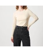 【ビューティ&ユース ユナイテッドアローズ/BEAUTY&YOUTH / UNITED ARROWS】のSteven Alan コットン シルク リブ クルーネック カットソー 人気、トレンドファッション・服の通販 founy(ファニー) ファッション Fashion レディースファッション Fashion for Women トップス・カットソー Cut & Sew Tops カットソー・ベーシックTシャツ Cut-and-Sewn Tops / Stretch Tees & Basics おすすめ Recommended / Our Picks インナー Innerwear カットソー Cut and Sewn Top シルク Silk, 100% Silk タートルネック Turtleneck, High Neck フィット Fit, Slim Fit 定番 Standard, Basic Item thumbnail OFF WHITE|ID: prp329100004830171 ipo3291000000035158115
