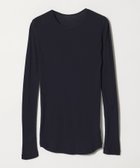 【ビューティ&ユース ユナイテッドアローズ/BEAUTY&YOUTH / UNITED ARROWS】のSteven Alan コットン シルク リブ クルーネック カットソー 人気、トレンドファッション・服の通販 founy(ファニー) ファッション Fashion レディースファッション Fashion for Women トップス・カットソー Cut & Sew Tops カットソー・ベーシックTシャツ Cut-and-Sewn Tops / Stretch Tees & Basics おすすめ Recommended / Our Picks インナー Innerwear カットソー Cut and Sewn Top シルク Silk, 100% Silk タートルネック Turtleneck, High Neck フィット Fit, Slim Fit 定番 Standard, Basic Item thumbnail NAVY|ID: prp329100004830171 ipo3291000000035158117