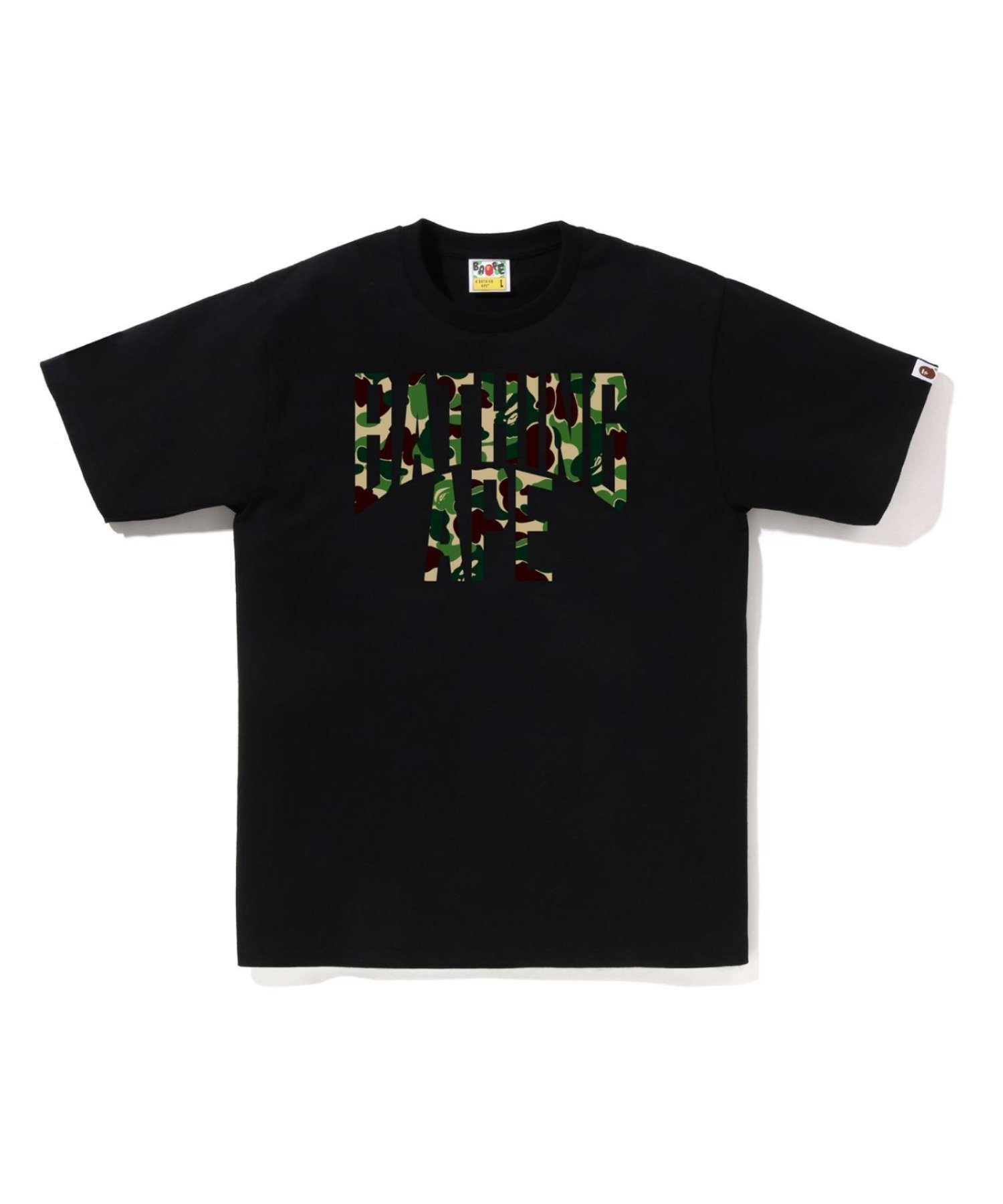 【ア ベイシング エイプ/A BATHING APE】のABC CAMO NYC LOGO TEE インテリア・キッズ・メンズ・レディースファッション・服の通販 founy(ファニー) ファッション Fashion レディースファッション Fashion for Women インナー Innerwear ショート Short, Short Length スリーブ Sleeve, Long Sleeve / Short Sleeve フロント Front, Front Design プリント Print, Printed Pattern ラバー Rubber, Rubber Sole BKxGR|ID: prp329100004830185 ipo3291000000035158270