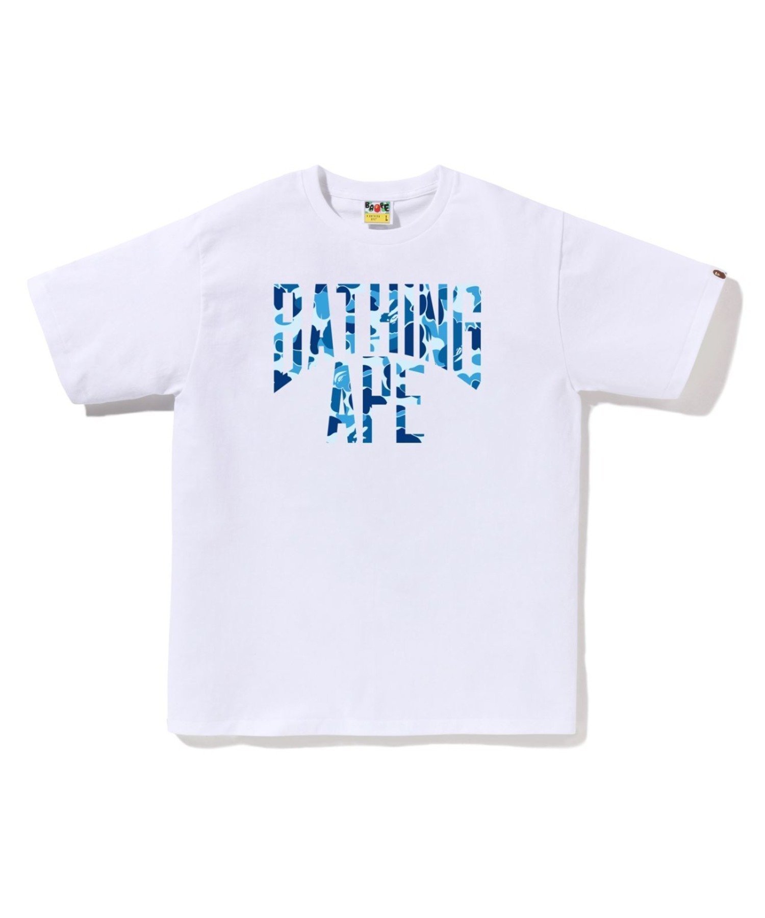 【ア ベイシング エイプ/A BATHING APE】のABC CAMO NYC LOGO TEE インテリア・キッズ・メンズ・レディースファッション・服の通販 founy(ファニー) ファッション Fashion レディースファッション Fashion for Women インナー Innerwear ショート Short, Short Length スリーブ Sleeve, Long Sleeve / Short Sleeve フロント Front, Front Design プリント Print, Printed Pattern ラバー Rubber, Rubber Sole WHxBL|ID: prp329100004830185 ipo3291000000035158274