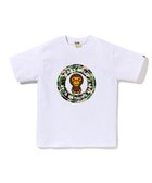 【ア ベイシング エイプ/A BATHING APE】のABC CAMO MILO BUSY WORKS TEE 人気、トレンドファッション・服の通販 founy(ファニー) ファッション Fashion レディースファッション Fashion for Women インナー Innerwear ショート Short, Short Length スリーブ Sleeve, Long Sleeve / Short Sleeve フロント Front, Front Design プリント Print, Printed Pattern ラバー Rubber, Rubber Sole thumbnail WHxGR|ID: prp329100004830188 ipo3291000000035158327