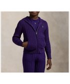 【ラルフローレン/RALPH LAUREN / KIDS】の(ガールズ 2才~6才)ミニケーブル コットン フルジップ フーディ 500パープル|ID: prp329100004830189 ipo3291000000035158326