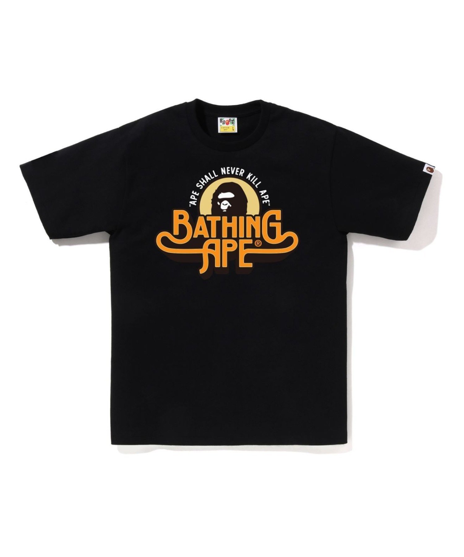 【ア ベイシング エイプ/A BATHING APE】のGENUINE GARMENT LOGO TEE 人気、トレンドファッション・服の通販 founy(ファニー) 　ファッション　Fashion　レディースファッション　Fashion for Women　インナー　Innerwear　グラフィック　Graphic, Graphic Design　ショート　Short, Short Length　スリーブ　Sleeve, Long Sleeve / Short Sleeve　フロント　Front, Front Design　プリント　Print, Printed Pattern　モチーフ　Motif, Design Theme　ラバー　Rubber, Rubber Sole　 other-1|ID: prp329100004830192 ipo3291000000035158387