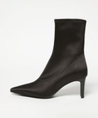 【オデット エ オディール/Odette e Odile】のSY ポインテッドストレッチ ショートブーツ70↑ 人気、トレンドファッション・服の通販 founy(ファニー) ファッション Fashion レディースファッション Fashion for Women サテン Satin, Glossy Fabric シューズ Shoes, Footwear ショート Short, Short Length シルバー Silver, Metallic Silver スタイリッシュ Stylish, Fashionable ストレッチ Stretch, Stretchy Fabric フィット Fit, Slim Fit メタリック Metallic, Shiny Finish リアル Real, Realistic thumbnail BLACK|ID: prp329100004830206 ipo3291000000035158588