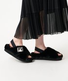 【ユナイテッドアローズ/UNITED ARROWS】のフェイクファークロス ビジュー サンダル 人気、トレンドファッション・服の通販 founy(ファニー) ファッション Fashion レディースファッション Fashion for Women サンダル Sandals, Summer Shoes シアー Sheer, See-Through シンプル Simple, Minimal ソックス Socks, Hosiery デニム Denim, Jeans Material ビジュー Bijou, Jewel-like Accent フィット Fit, Slim Fit フェイクファー Faux Fur, Imitation Fur ボトム Bottoms, Lower Wear 夏 Summer thumbnail BLACK|ID: prp329100004830207 ipo3291000000035158607