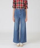 【ブルーレーベル クレストブリッジ/BLUE LABEL CRESTBRIDGE】のライトデニムワイドパンツ 人気、トレンドファッション・服の通販 founy(ファニー) ファッション Fashion レディースファッション Fashion for Women パンツ Pants & Trousers おすすめ Recommended / Our Picks デニム Denim, Jeans Material ワイド Wide, Wide Fit thumbnail ブルー|ID: prp329100004830212 ipo3291000000035158650