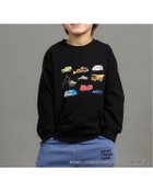 【ナルミヤ オンライン/NARUMIYA ONELINE / KIDS】の【速乾裏毛】トミカ車集合トレーナー 黒|ID: prp329100004830213 ipo3291000000035158659